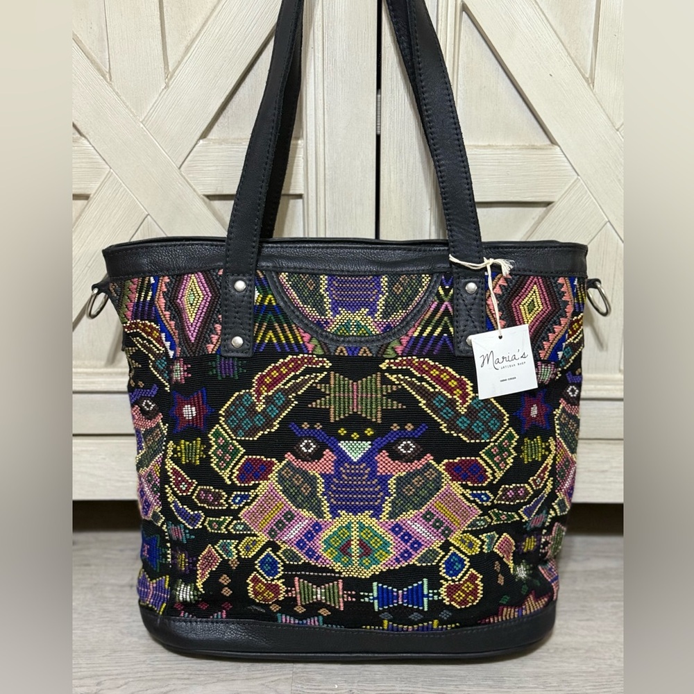 Maria’s Artisan Shop Crab Huipil Tote